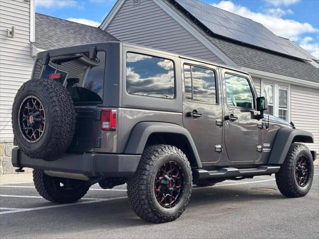 used 2016 Jeep Wrangler Unlimited car, priced at $19,998