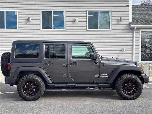 used 2016 Jeep Wrangler Unlimited car, priced at $19,998