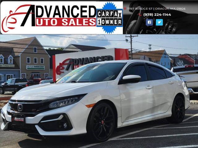 used 2020 Honda Civic Si car, priced at $22,498