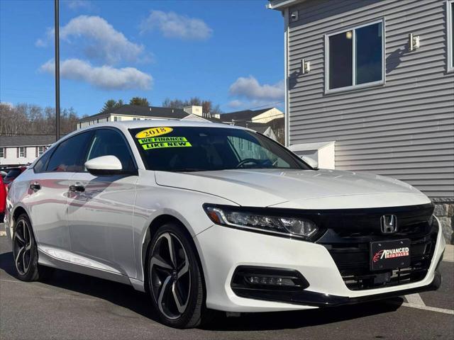 used 2018 Honda Accord car, priced at $19,298