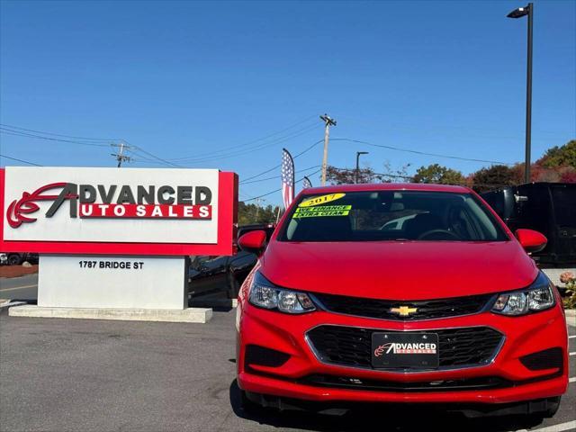 used 2017 Chevrolet Cruze car, priced at $12,498