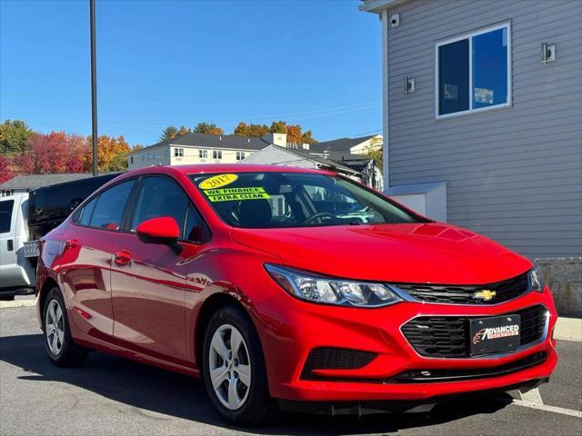 used 2017 Chevrolet Cruze car, priced at $12,498