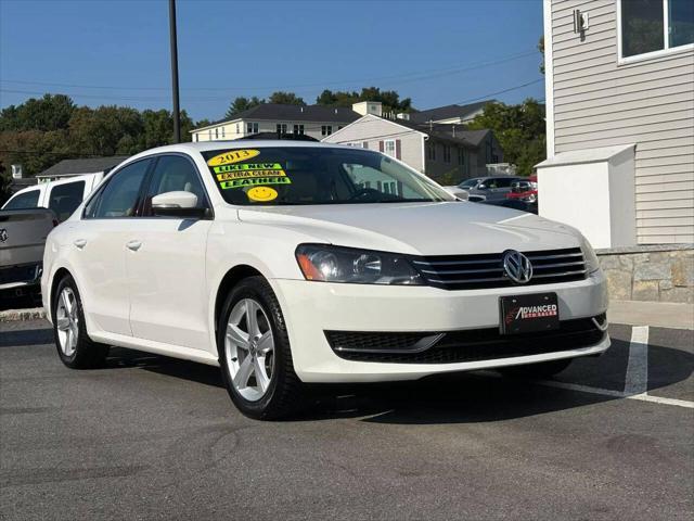 used 2013 Volkswagen Passat car, priced at $9,298