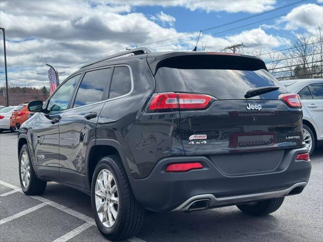 used 2015 Jeep Cherokee car, priced at $10,998