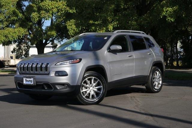 used 2018 Jeep Cherokee car, priced at $16,490