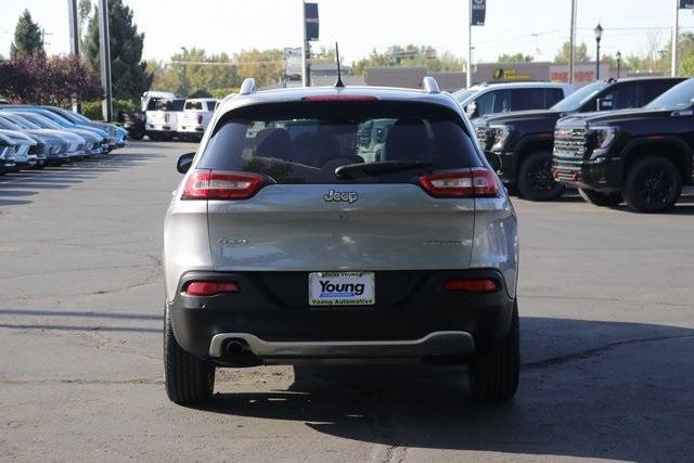 used 2018 Jeep Cherokee car, priced at $16,490