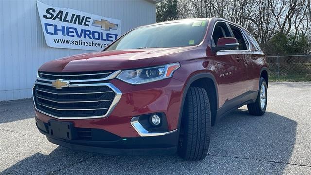 used 2021 Chevrolet Traverse car, priced at $25,998