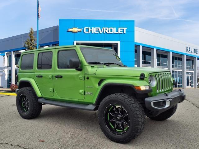 used 2019 Jeep Wrangler Unlimited car, priced at $27,968