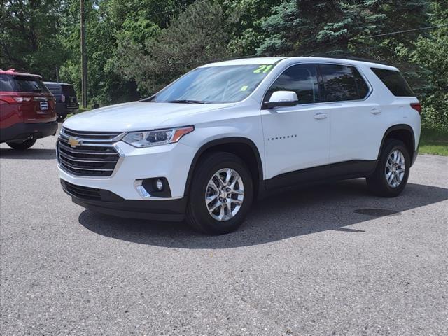 used 2021 Chevrolet Traverse car, priced at $24,930