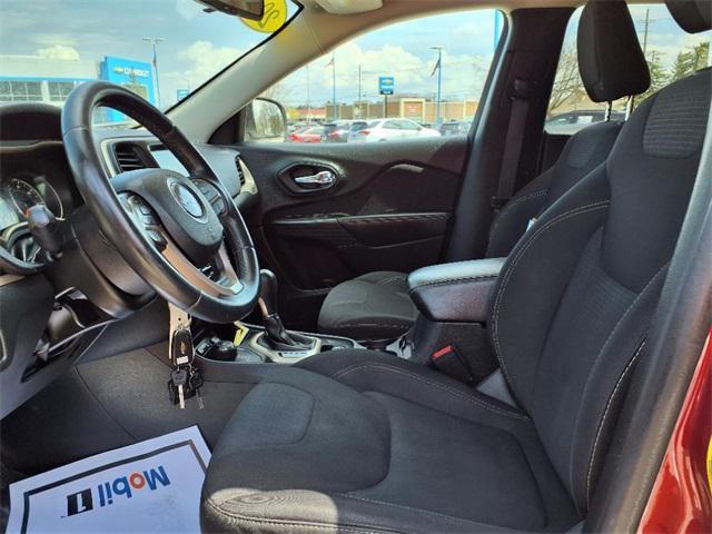 used 2015 Jeep Cherokee car, priced at $9,498