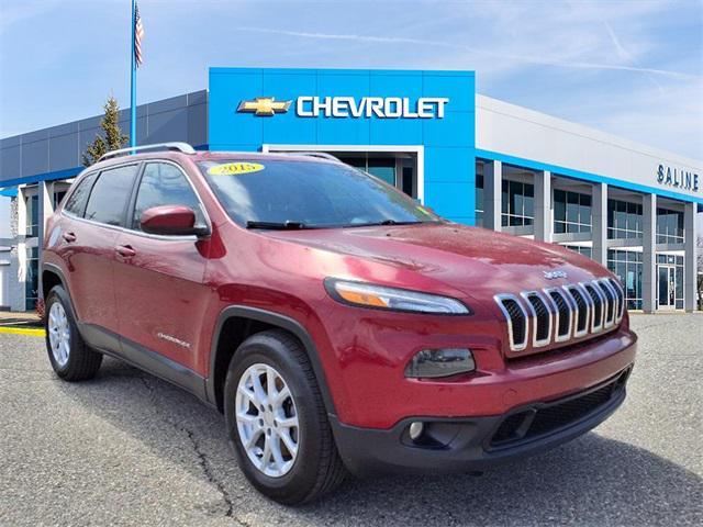 used 2015 Jeep Cherokee car, priced at $9,498