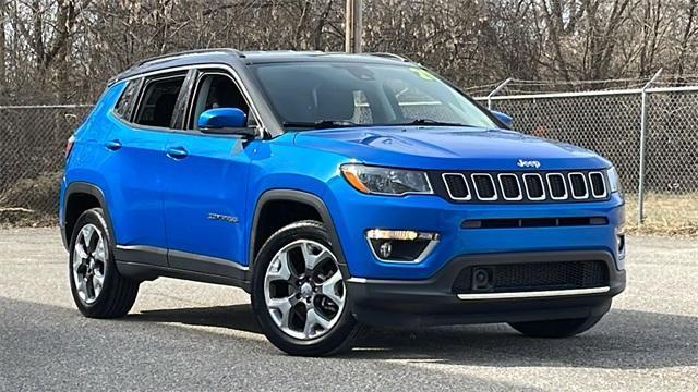 used 2021 Jeep Compass car, priced at $22,794