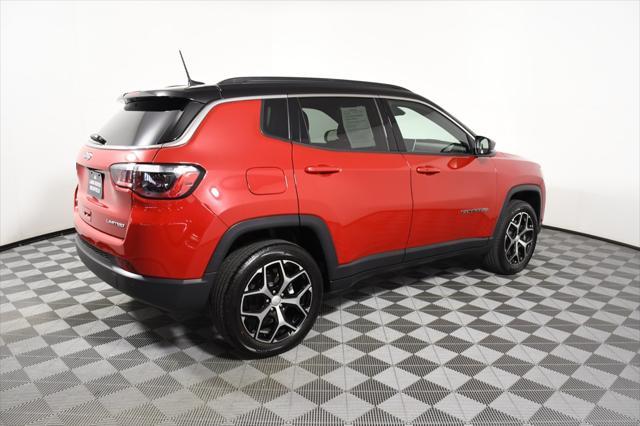 used 2024 Jeep Compass car, priced at $27,299