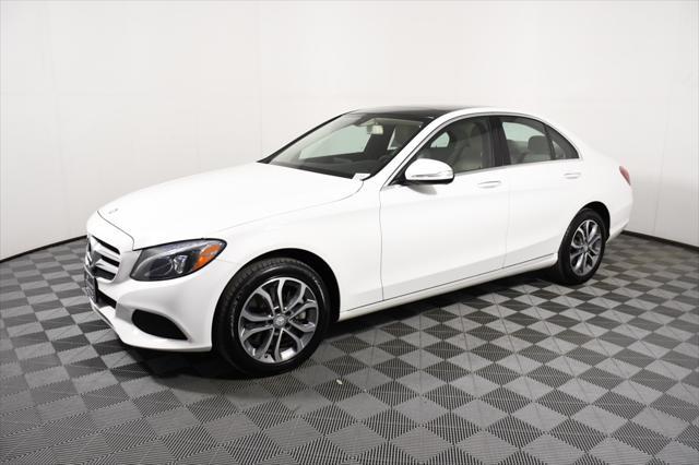 used 2015 Mercedes-Benz C-Class car, priced at $15,998