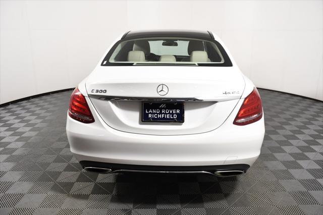 used 2015 Mercedes-Benz C-Class car, priced at $15,998