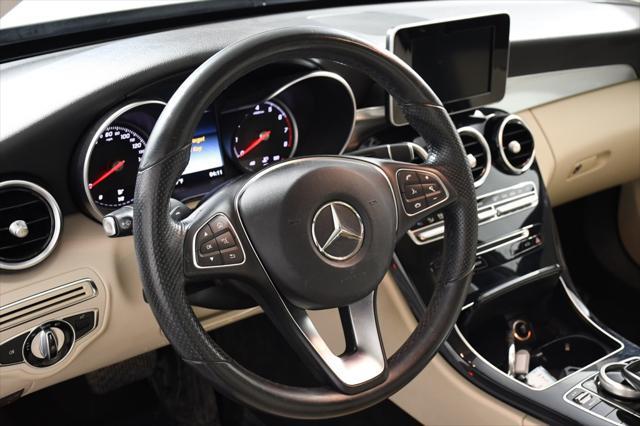 used 2015 Mercedes-Benz C-Class car, priced at $15,998