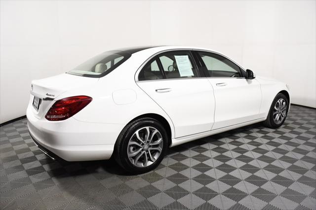 used 2015 Mercedes-Benz C-Class car, priced at $15,998