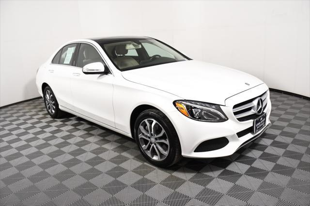 used 2015 Mercedes-Benz C-Class car, priced at $15,998