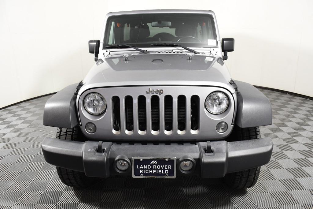 used 2017 Jeep Wrangler Unlimited car, priced at $18,986