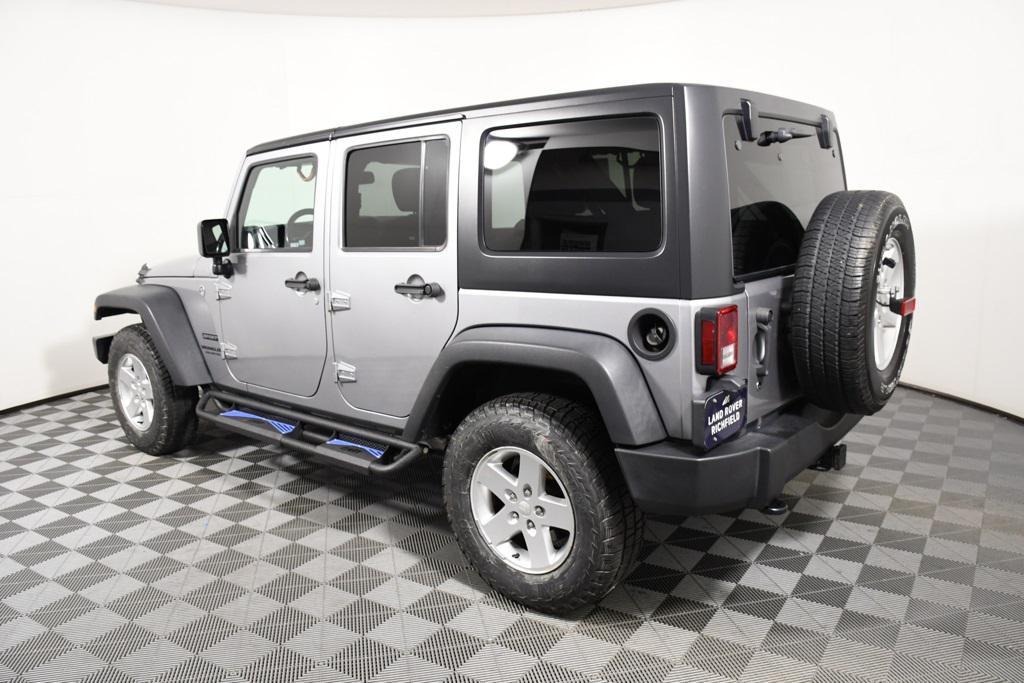 used 2017 Jeep Wrangler Unlimited car, priced at $18,986