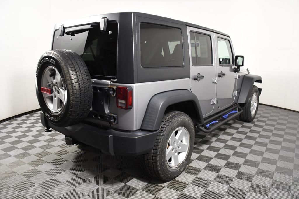 used 2017 Jeep Wrangler Unlimited car, priced at $18,986