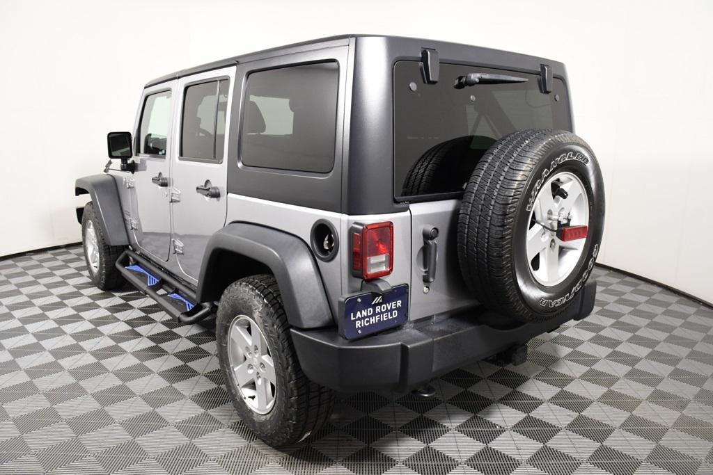 used 2017 Jeep Wrangler Unlimited car, priced at $18,986