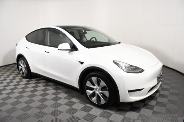 used 2021 Tesla Model Y car, priced at $27,899