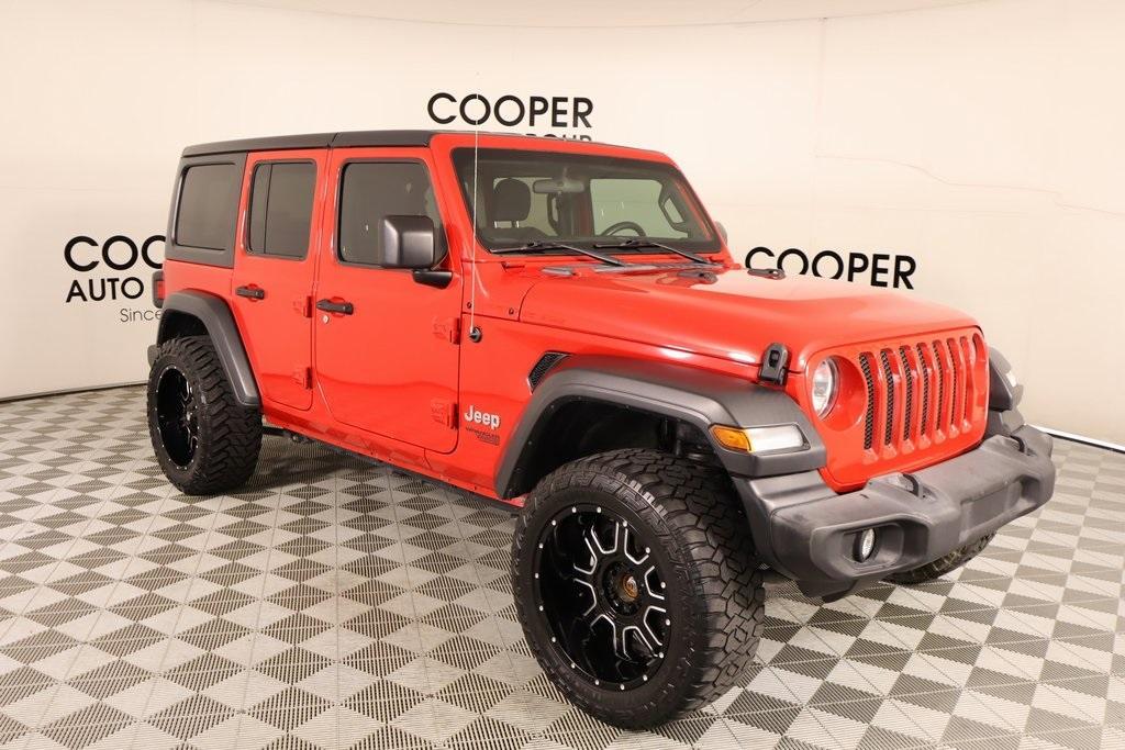 used 2020 Jeep Wrangler Unlimited car, priced at $27,889