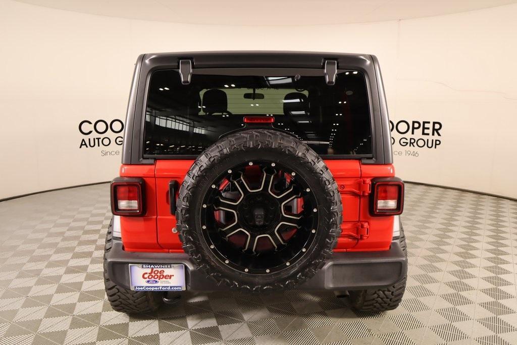 used 2020 Jeep Wrangler Unlimited car, priced at $27,400