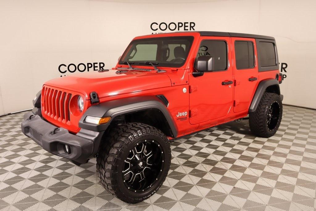 used 2020 Jeep Wrangler Unlimited car, priced at $27,400