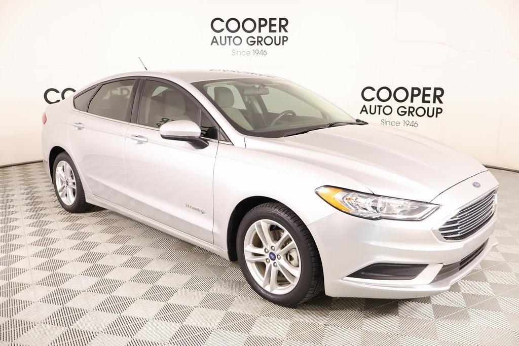 used 2018 Ford Fusion Hybrid car, priced at $15,430