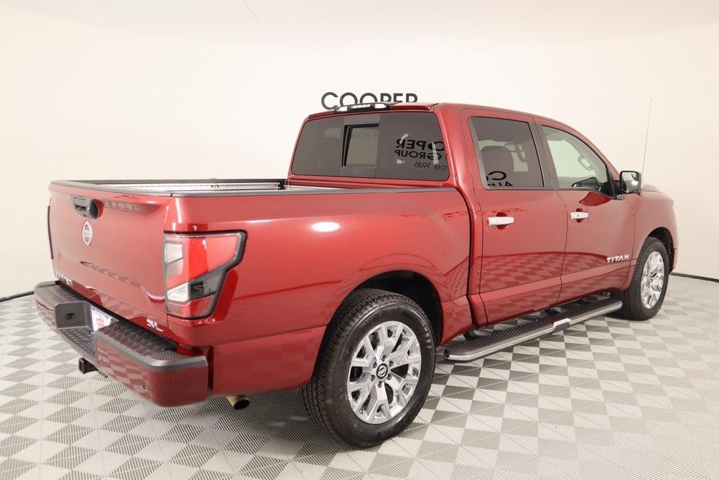 used 2021 Nissan Titan car, priced at $33,620