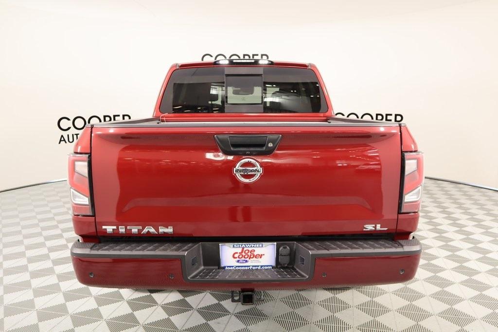 used 2021 Nissan Titan car, priced at $33,620