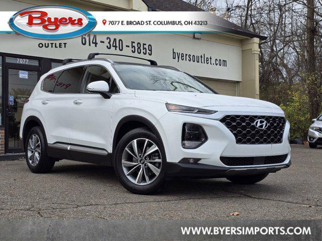 used 2020 Hyundai Santa Fe car, priced at $14,994