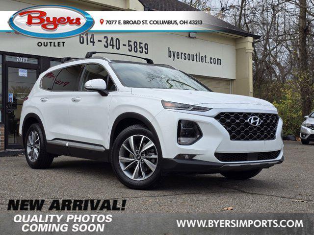 used 2020 Hyundai Santa Fe car, priced at $14,994