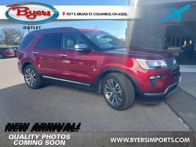 used 2018 Ford Explorer car, priced at $19,642