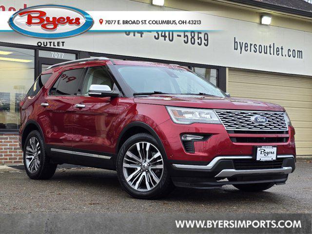 used 2018 Ford Explorer car, priced at $17,498