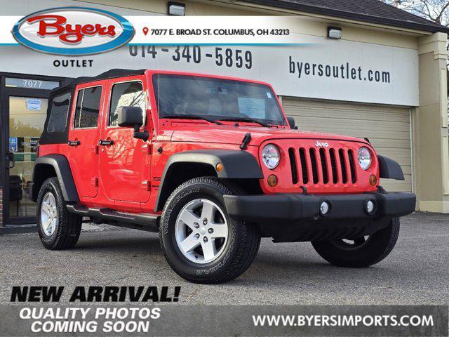 used 2013 Jeep Wrangler Unlimited car, priced at $14,998