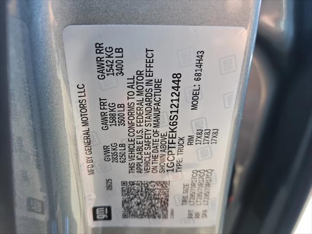 new 2025 Chevrolet Colorado car, priced at $52,093