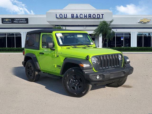 used 2021 Jeep Wrangler car, priced at $22,992