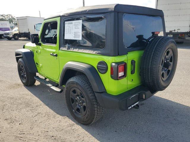 used 2021 Jeep Wrangler car, priced at $22,992