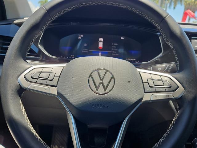 used 2024 Volkswagen Taos car, priced at $17,495