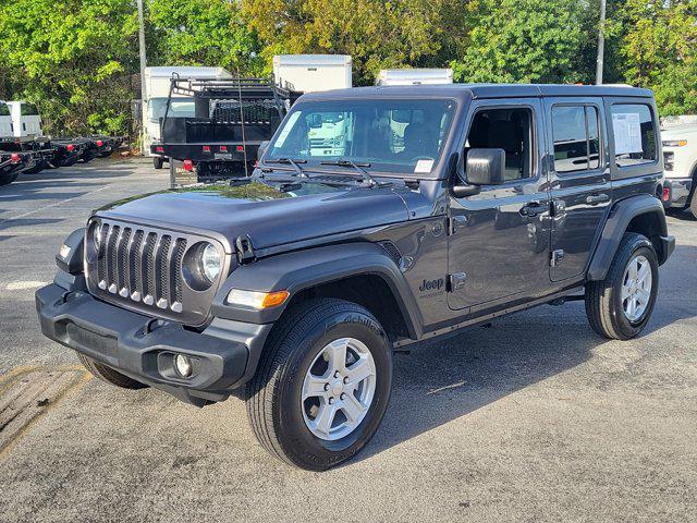 used 2022 Jeep Wrangler Unlimited car, priced at $24,996