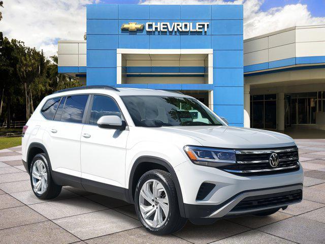 used 2022 Volkswagen Atlas car, priced at $22,496