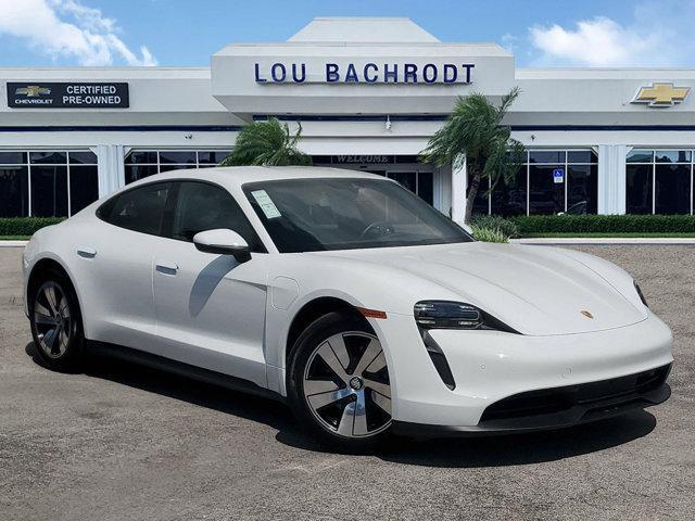 used 2023 Porsche Taycan car, priced at $76,857