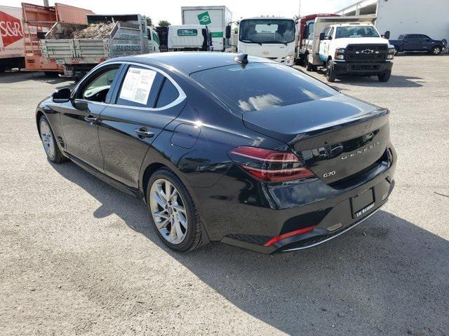 used 2022 Genesis G70 car, priced at $24,494