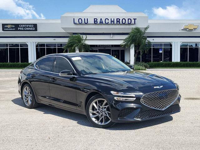 used 2022 Genesis G70 car, priced at $24,494