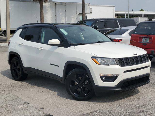 used 2021 Jeep Compass car, priced at $18,714