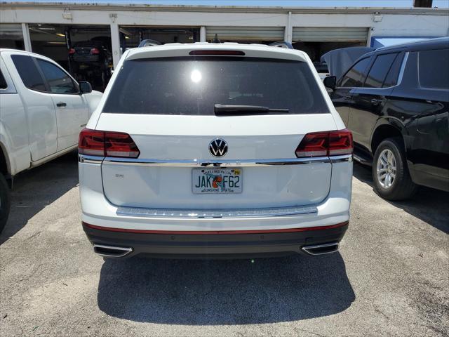 used 2022 Volkswagen Atlas car, priced at $25,989