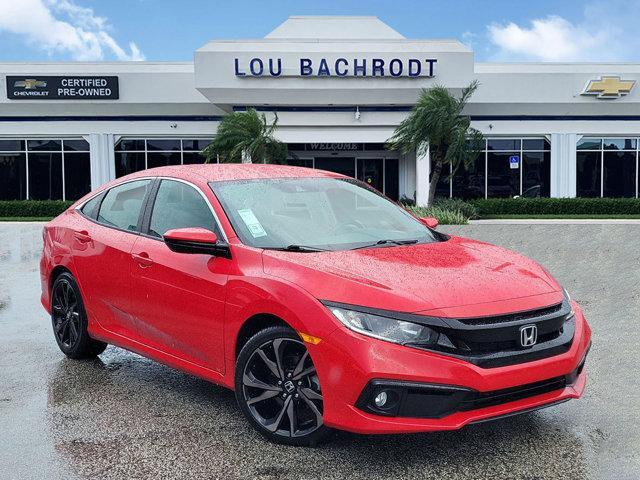 used 2021 Honda Civic car, priced at $20,933